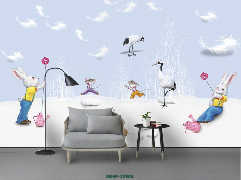 Tranh con vật đáng yêu cho bé MDVP-159KG